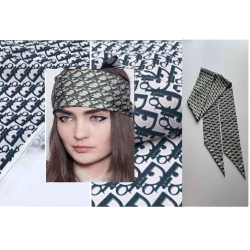 All Scarves here are 100% Silk, it’s custom made personally by Ler.